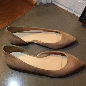 J Crew “Audrey” suede flats